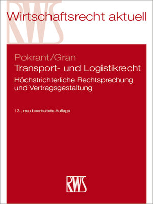 cover image of Transport- und Logistikrecht
